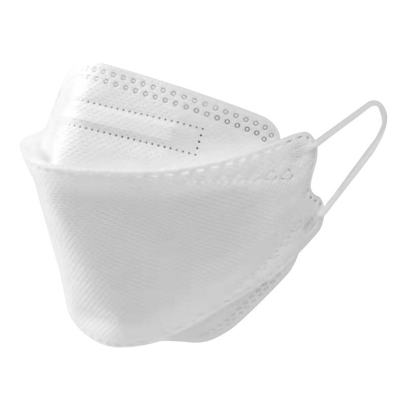 以安kn95口罩白色無紡布n95防塵帶呼吸閥工業(yè)粉塵口罩5層獨立袋裝