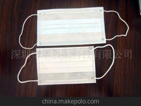 【供應(yīng)一次性無紡布口罩,三層無紡布口罩(圖)】價格,廠家,圖片,其他防靜電產(chǎn)品,深圳市華晨陽科技-