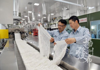 年產(chǎn)能突破100萬噸，儀征這個(gè)無紡布“單打冠軍”彰顯口罩產(chǎn)業(yè)新動(dòng)能
